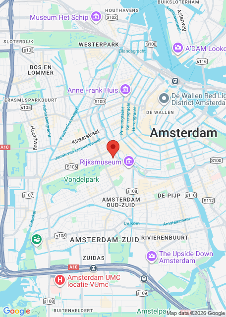 Google maps afbeelding voor Zuidoost