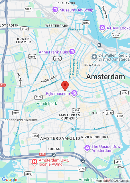 Google maps afbeelding voor Zuidoost