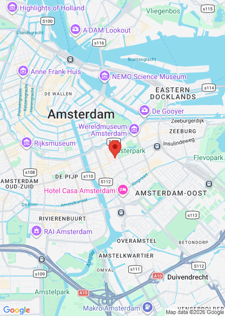 Google maps afbeelding voor Huisartsenpost CentrumOost