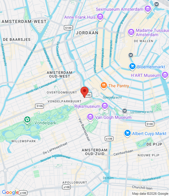 Google maps afbeelding voor Zuidoost